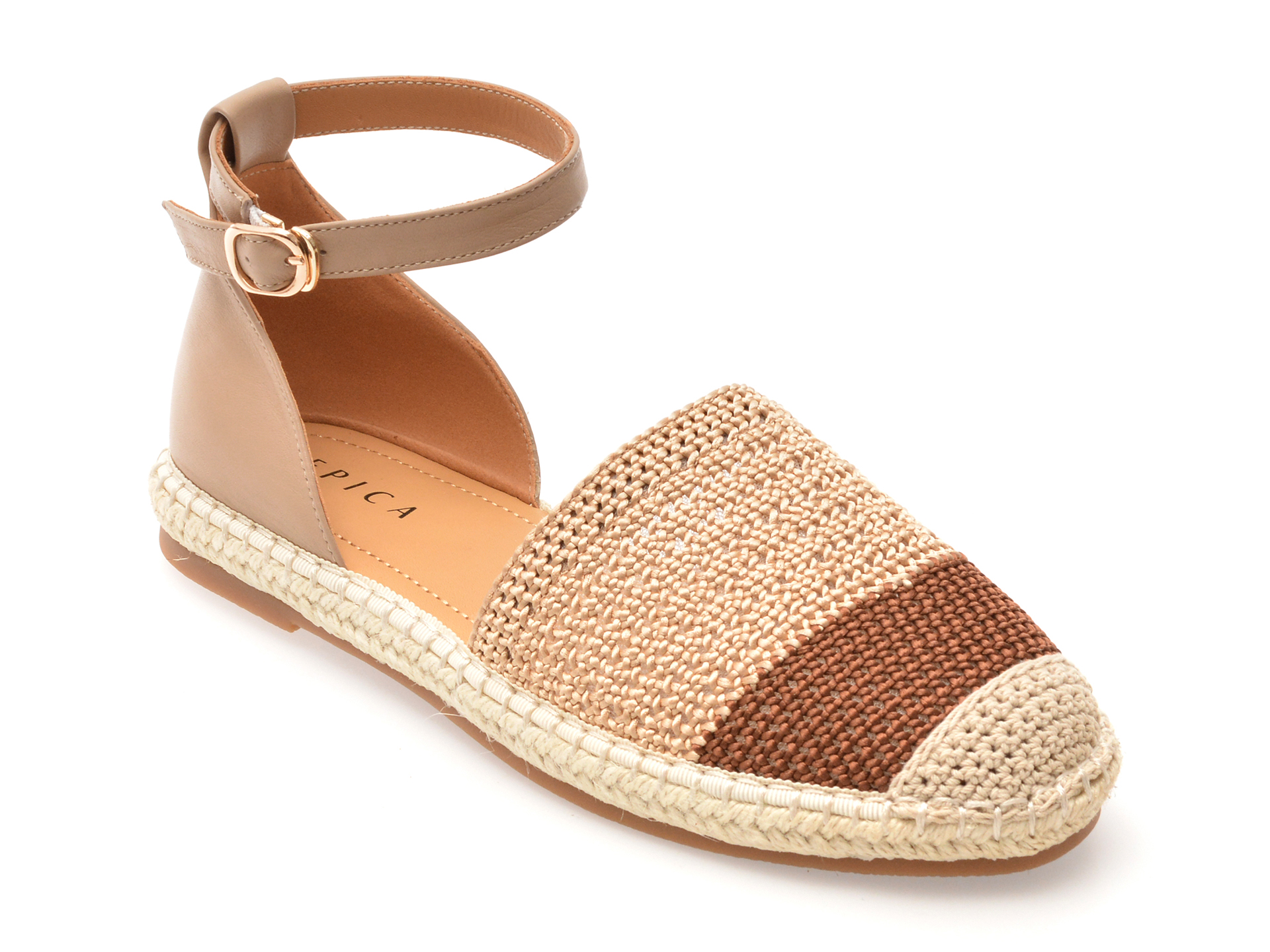 Pantofi EPICA Maro Casual Din Material Textil