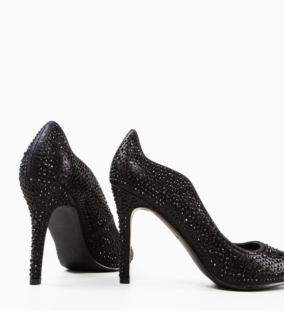 Pantofi Degeft Negri Depurtat - Eleganță și Stil - imagine 5
