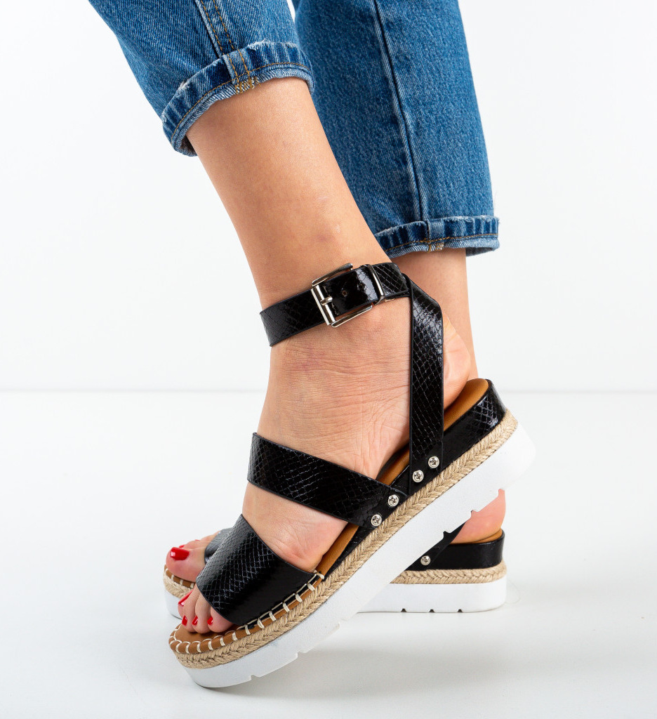 Sandale Candyka Negre - Stil și Confort
