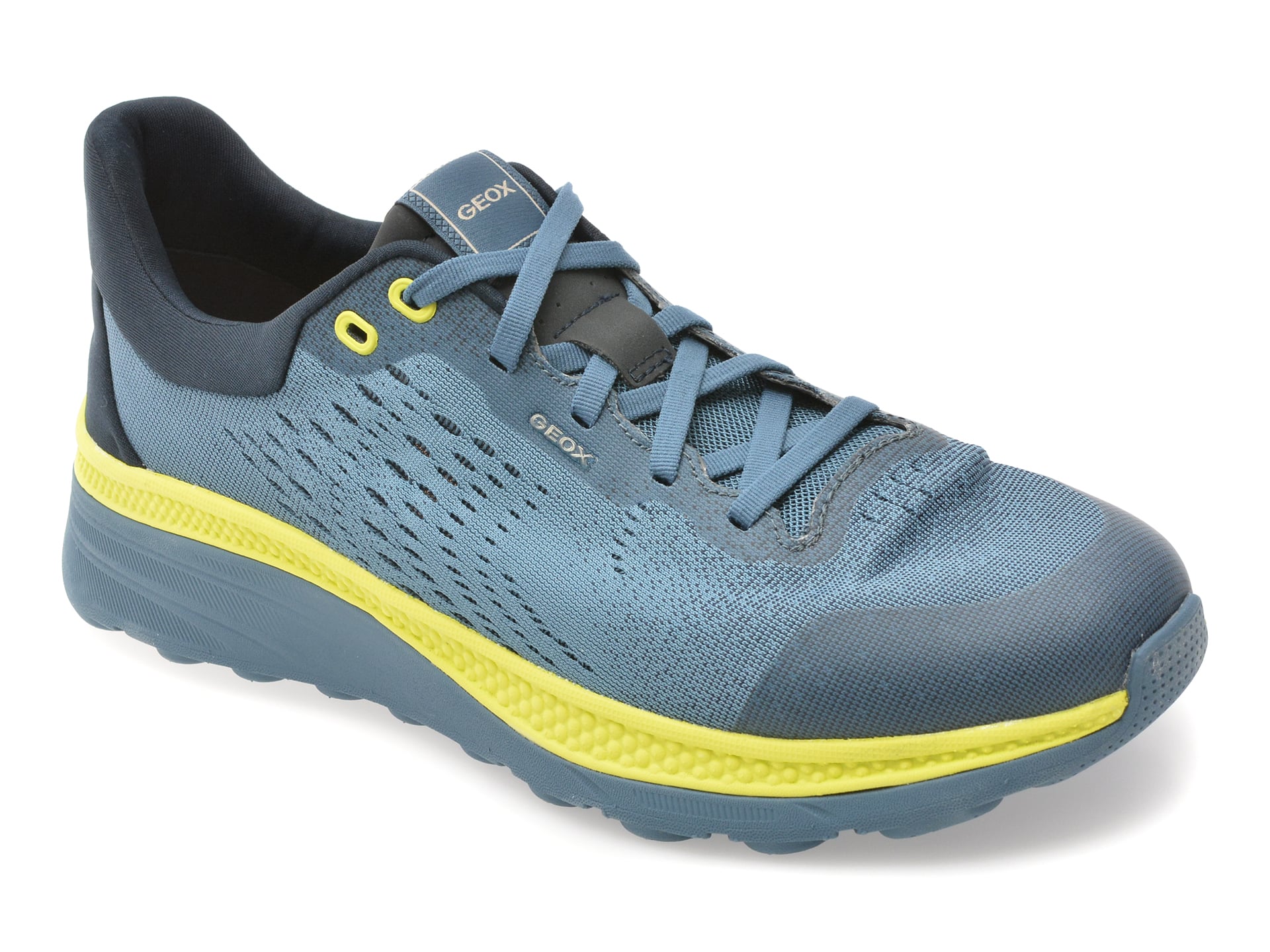 Pantofi sport Geox albaștri U65HUB bărbați