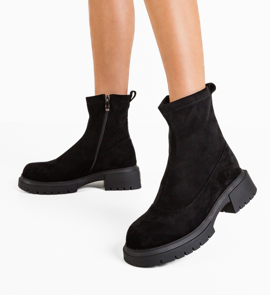 Ghete Dama Fryesh Negre | Stil Urban - imagine 2