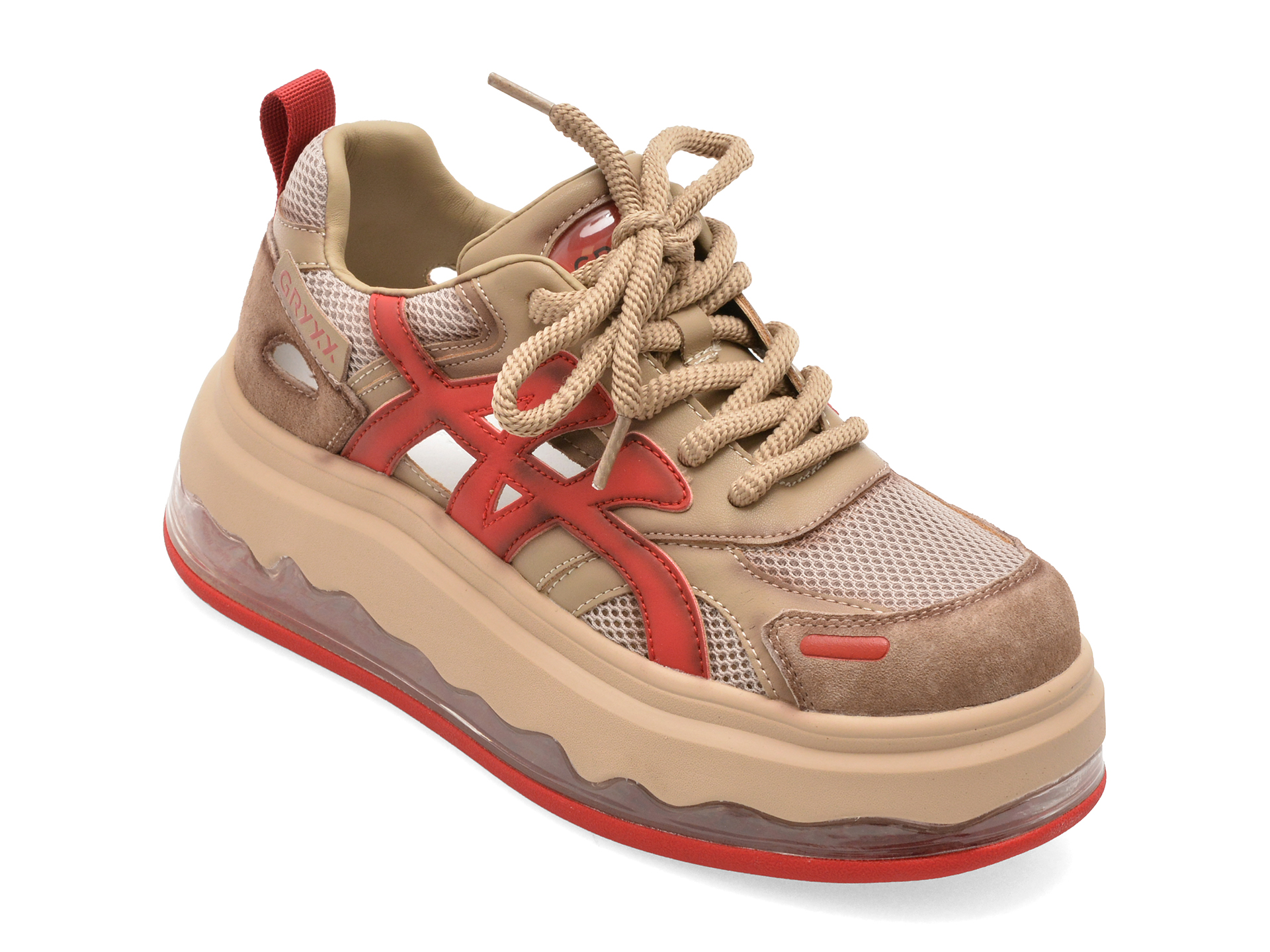 Pantofi Sport GRYXX Roșii, Confort și Stil Urban