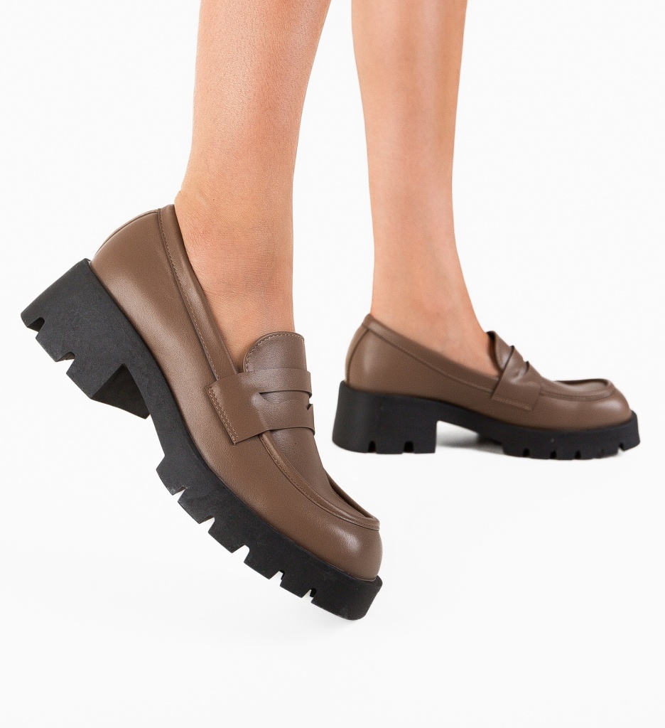 Pantofi Casual Madison Khaki - Confort și Stil