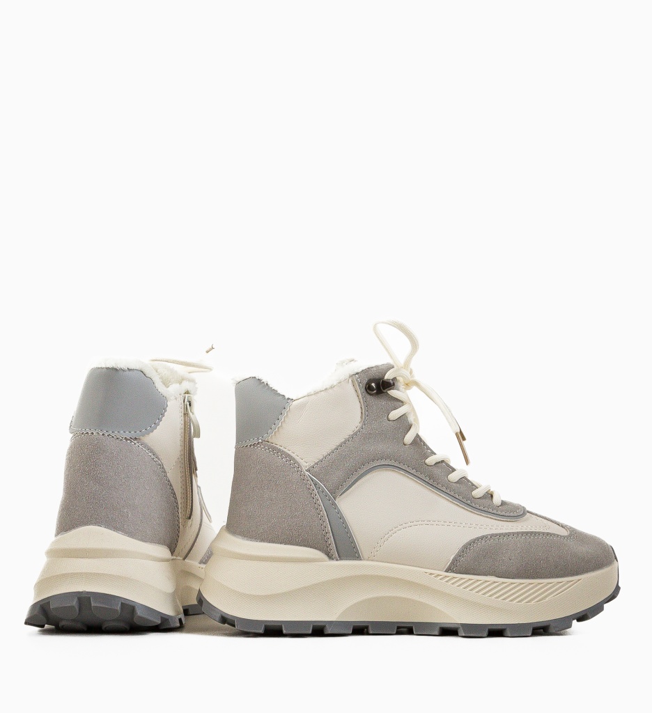 Sneakersi Rotakal Gri - Confort si Stil - imagine 5