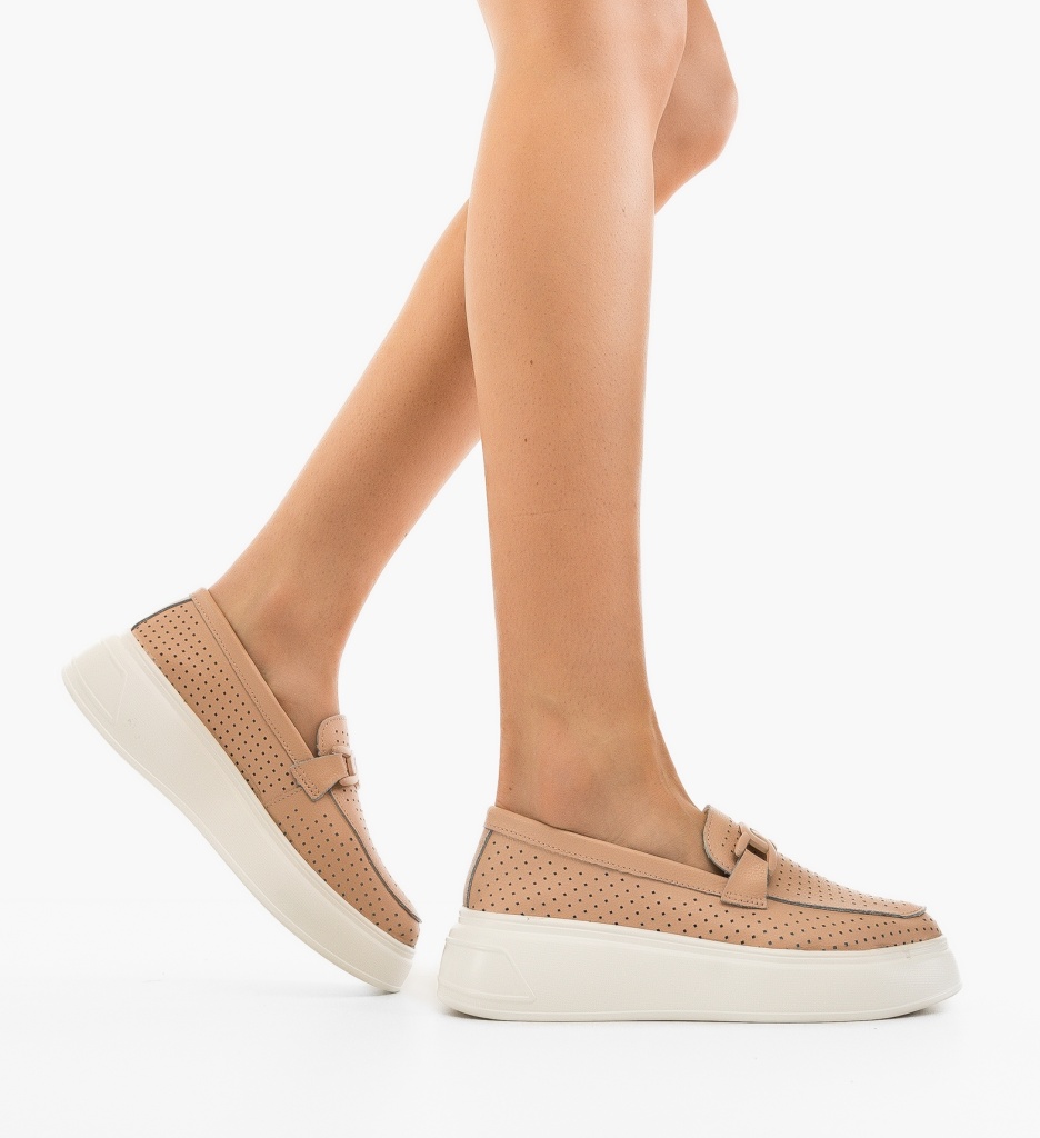 Pantofi Casual Lezter Roz - Confort și Stil - imagine 3