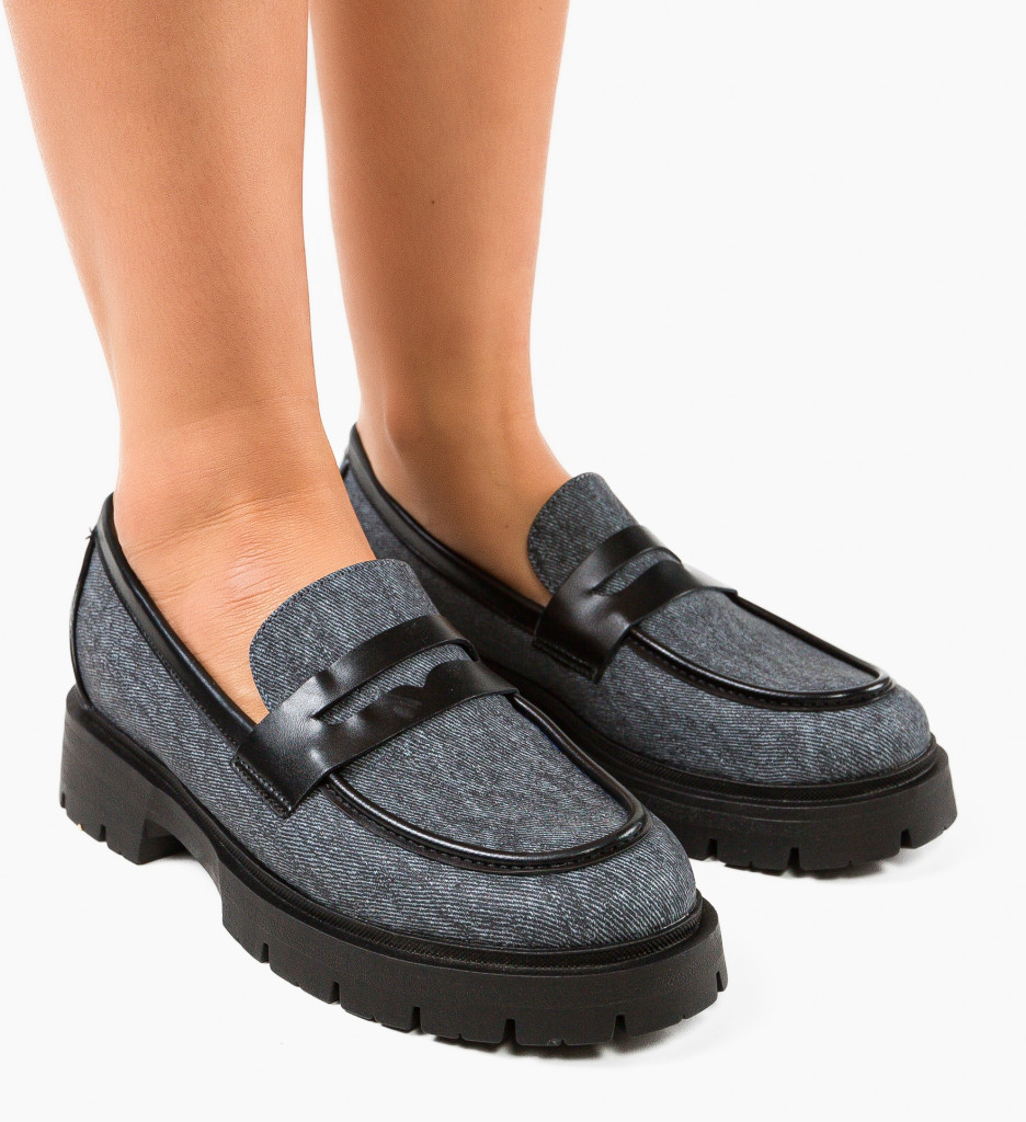 Pantofi Casual Kevi Negri - Confort și Stil Zilnic - imagine 2
