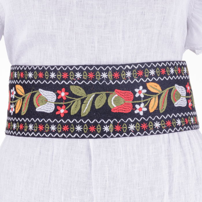 Brau Traditional Shopika cu Broderie Floarala