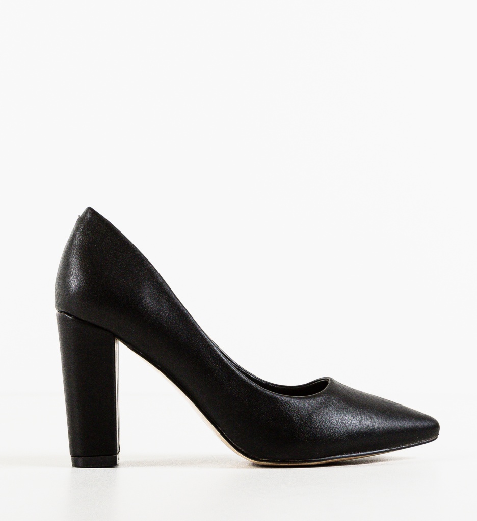 Pantofi cu Toc Adisa Negri | Eleganță Asigurată - imagine 4