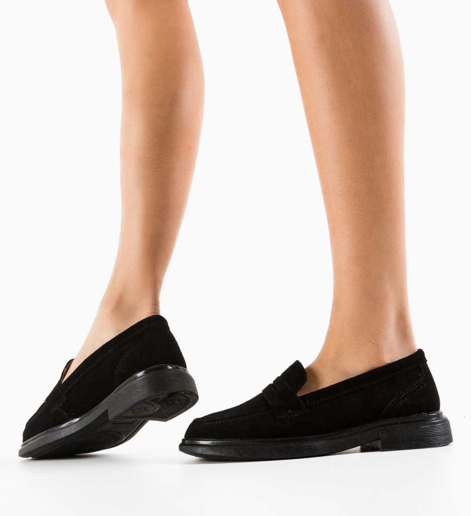 Pantofi Casual Butler Negri | Eleganță și Stil - imagine 3
