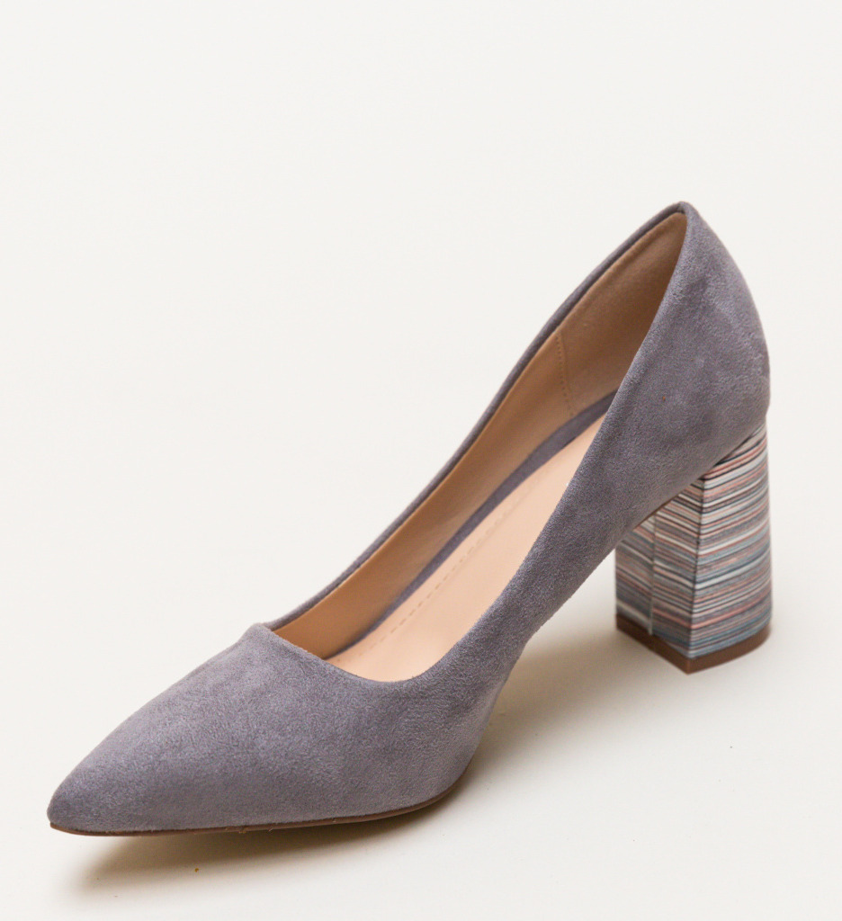 Pantofi Ferne Gri - Stil și Eleganță Asigurată - imagine 11