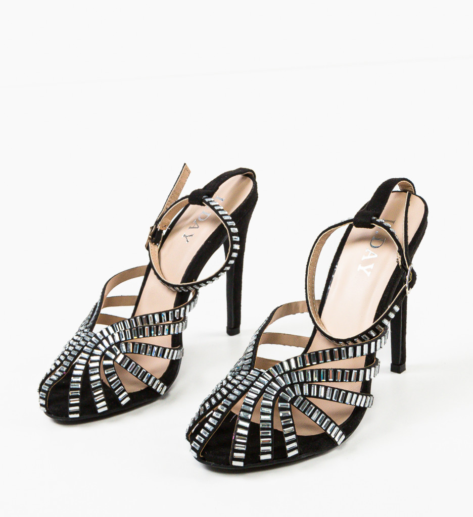 Sandale Bagaz Negre | Eleganta la Fiecare Pas - imagine 5
