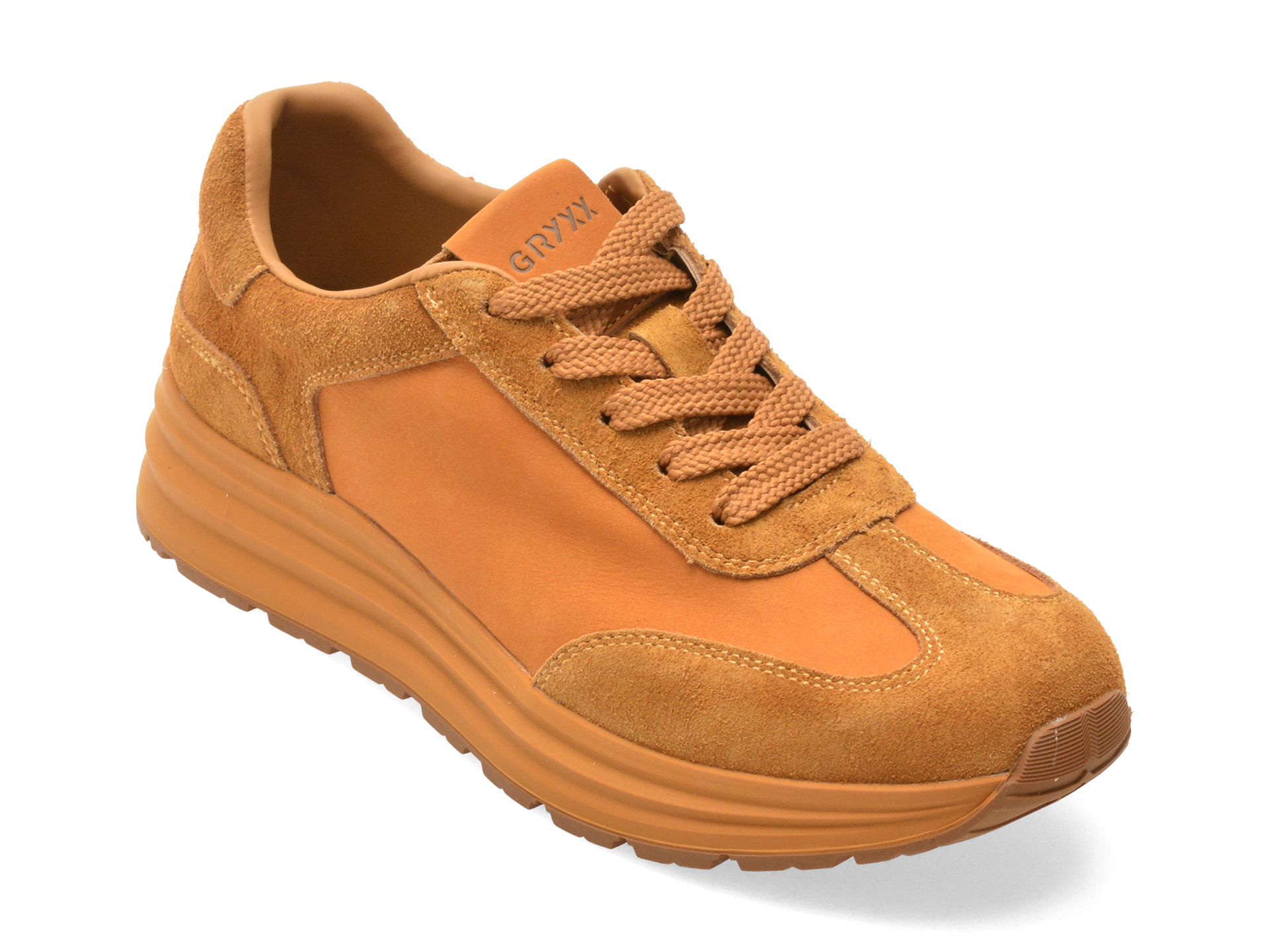 Pantofi Sport GRYXX Galbeni Piele Naturală