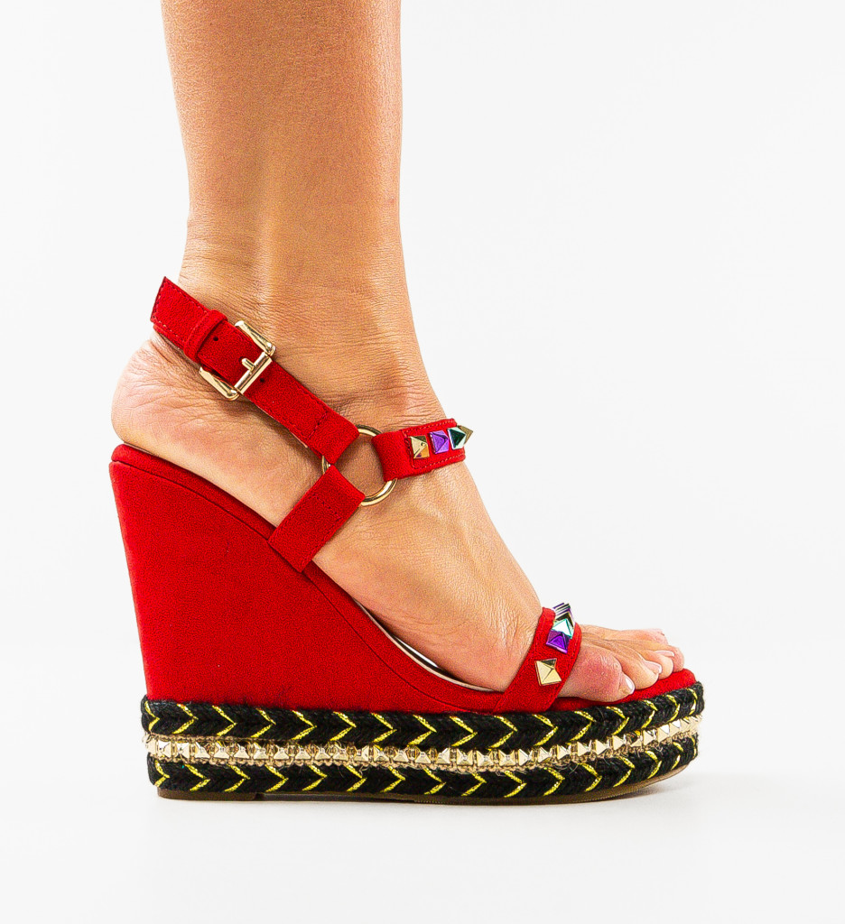 Platforme Dama Rosii | Adauga Stil si Inaltime - imagine 4