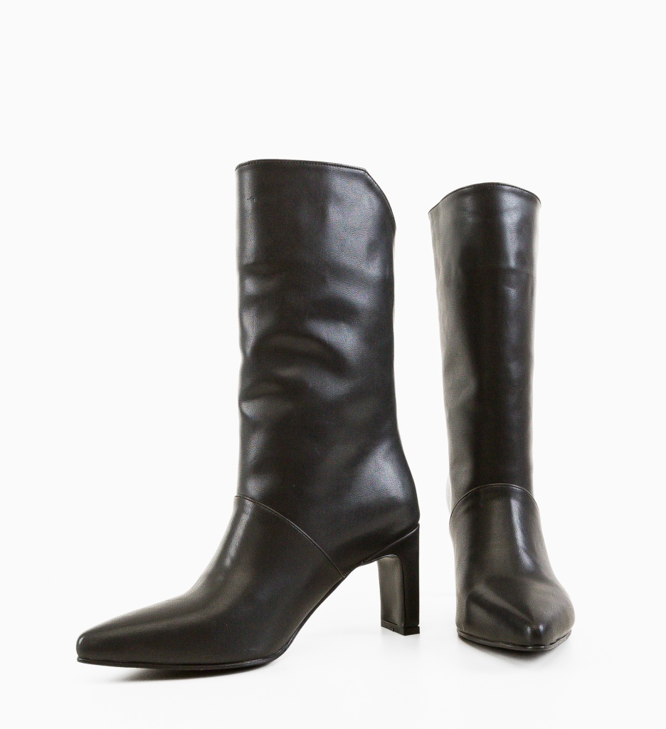 Botine Dama Nekistan Negre | Eleganță și Stil - imagine 7