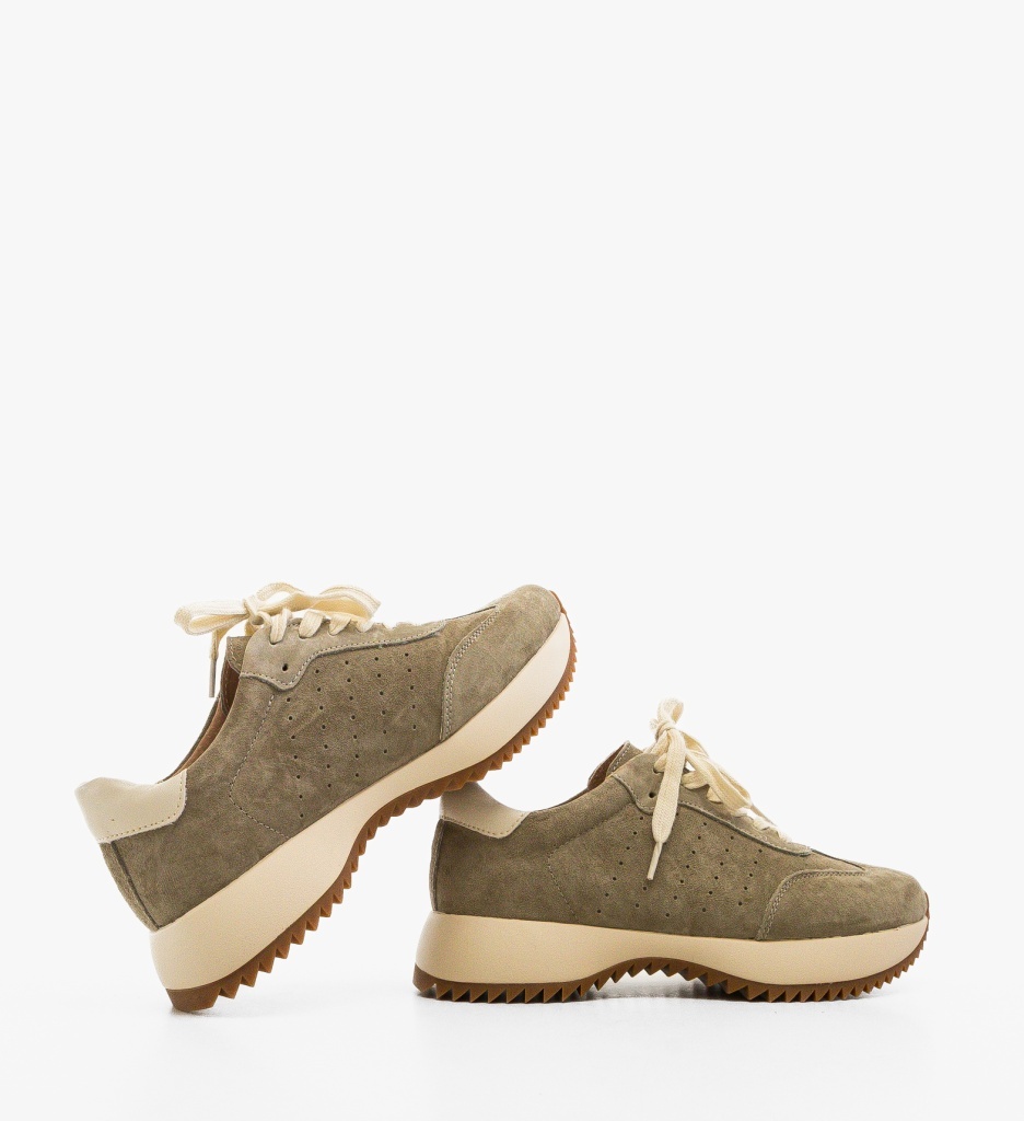 Sneakers Dama Mumbay Gri | Confort & Stil - imagine 6