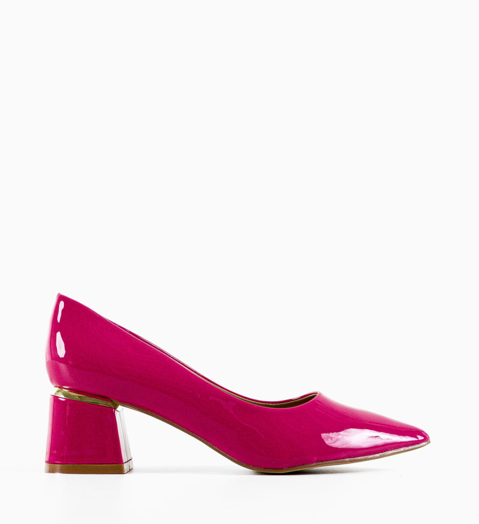 Pantofi cu Toc Fedlimi Fuchsia - Stil și Eleganță - imagine 5