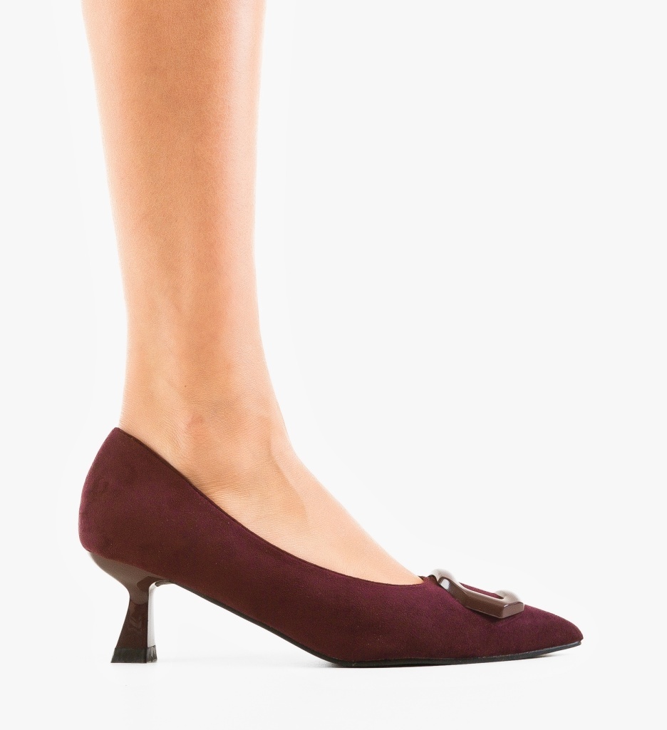 Pantofi Stiletto Lyda Mov - Eleganță și Stil - imagine 3