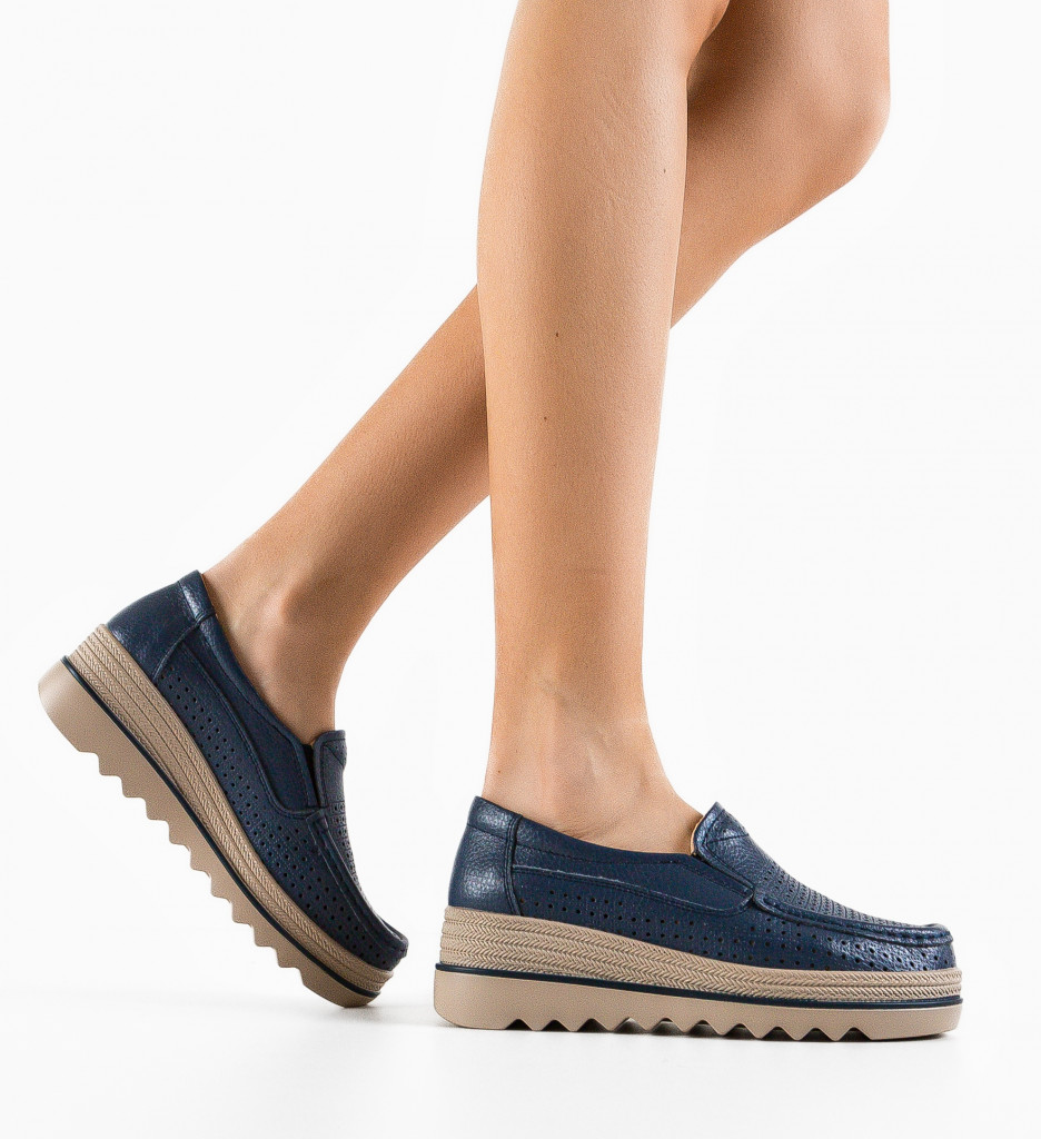 Pantofi Casual Krat Bleumarin | Confort și Stil - imagine 3
