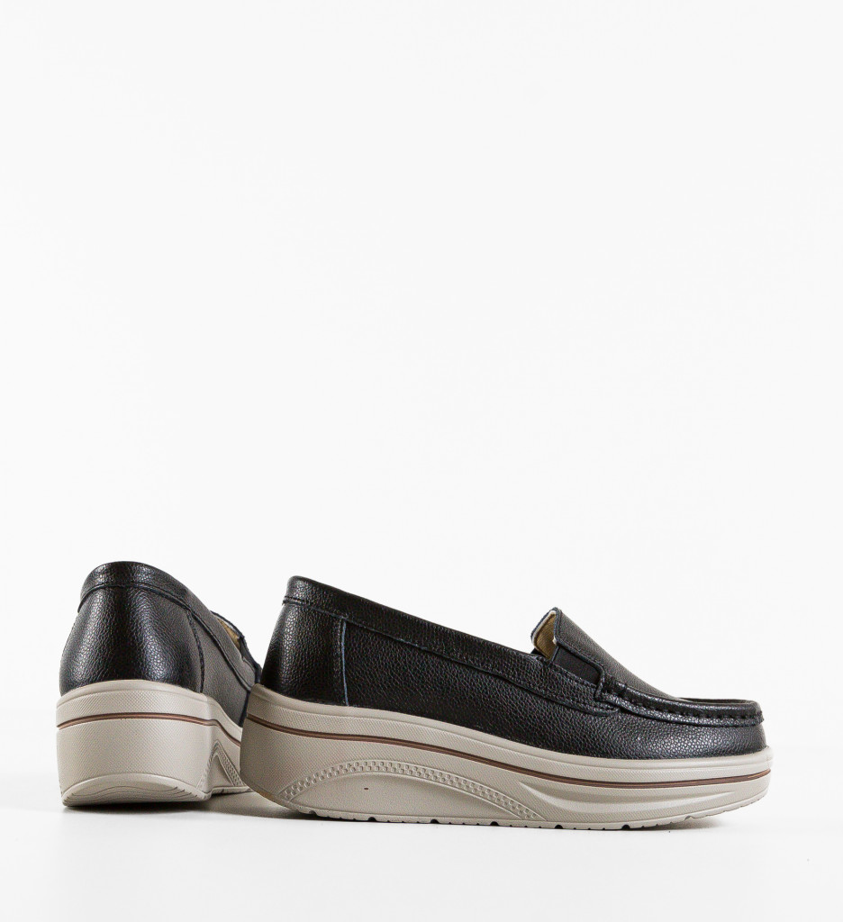 Pantofi Casual Brienne Negri | Confort și Stil - imagine 7