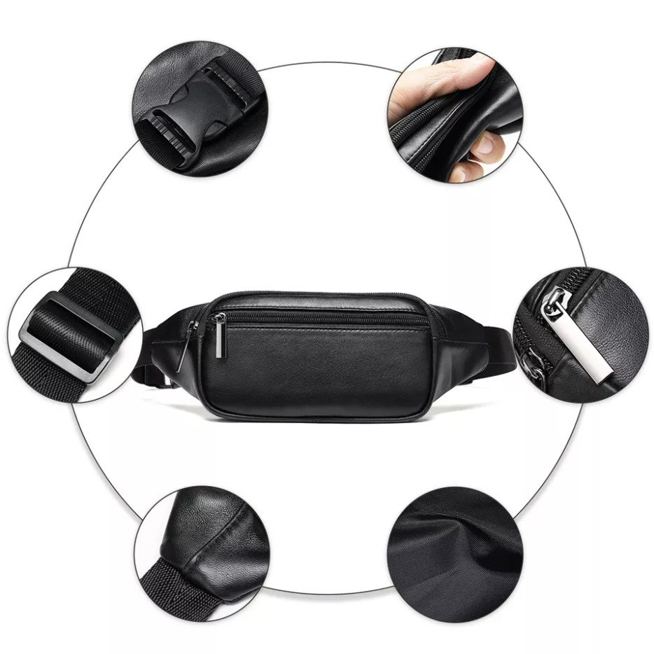 Borseta OEM Crew GT1825 Negru - Practică și Elegantă - imagine 4