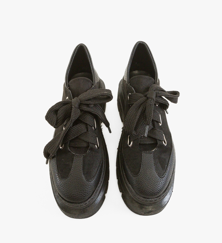 Pantofi Casual Kandre Negri - Confort și Stil - imagine 4