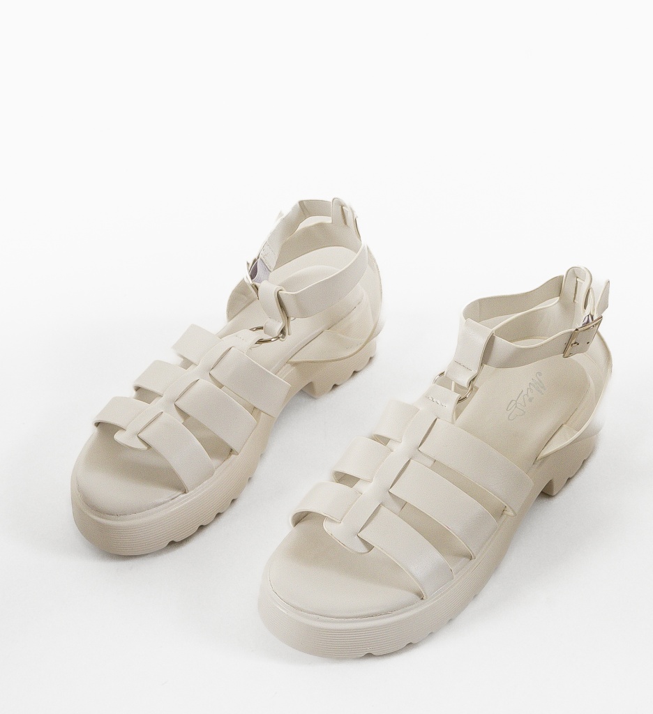 Sandale Dama Karrus Albe - Confort si Stil - imagine 4