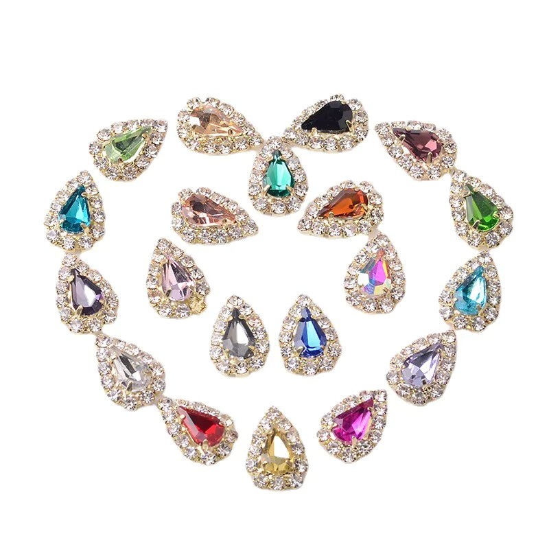 Strasuri Unghii Marquise Picadili Multicolor - imagine 2