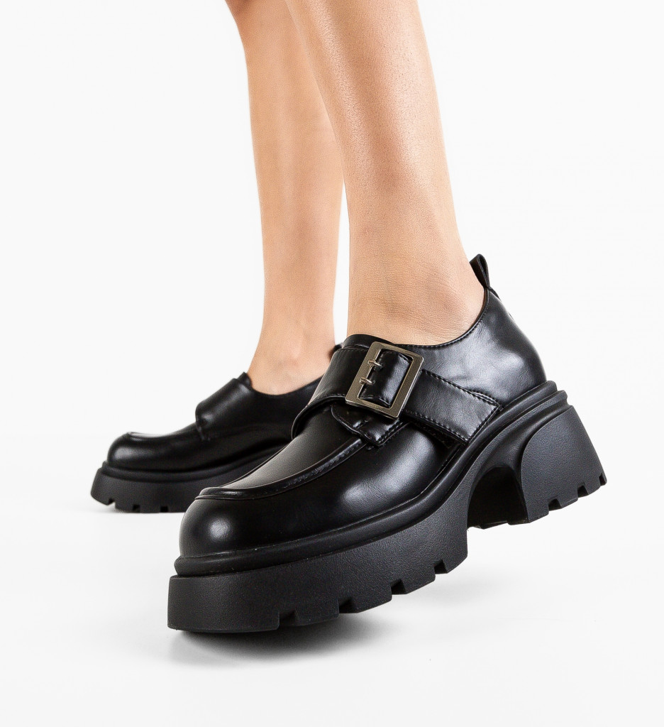 Pantofi Casual Dama Negri - Confort și Stil - imagine 4