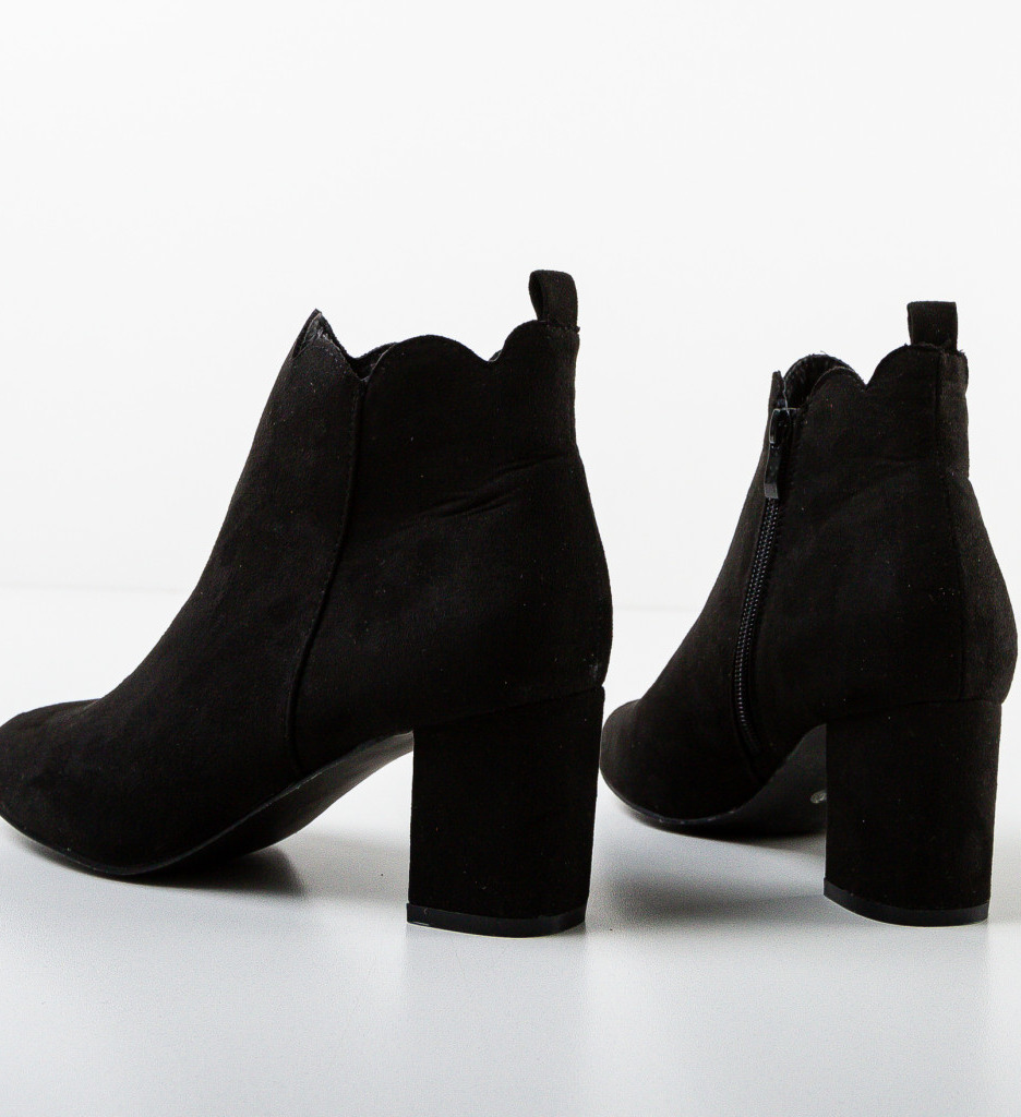 Botine Navarro Negre - Eleganță și Confort - imagine 8