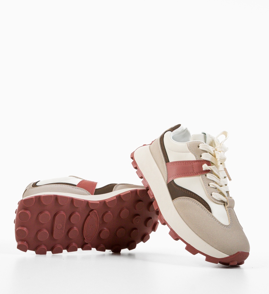 Sneakers Dama Shon Roz - Confort și Stil Urban - imagine 6