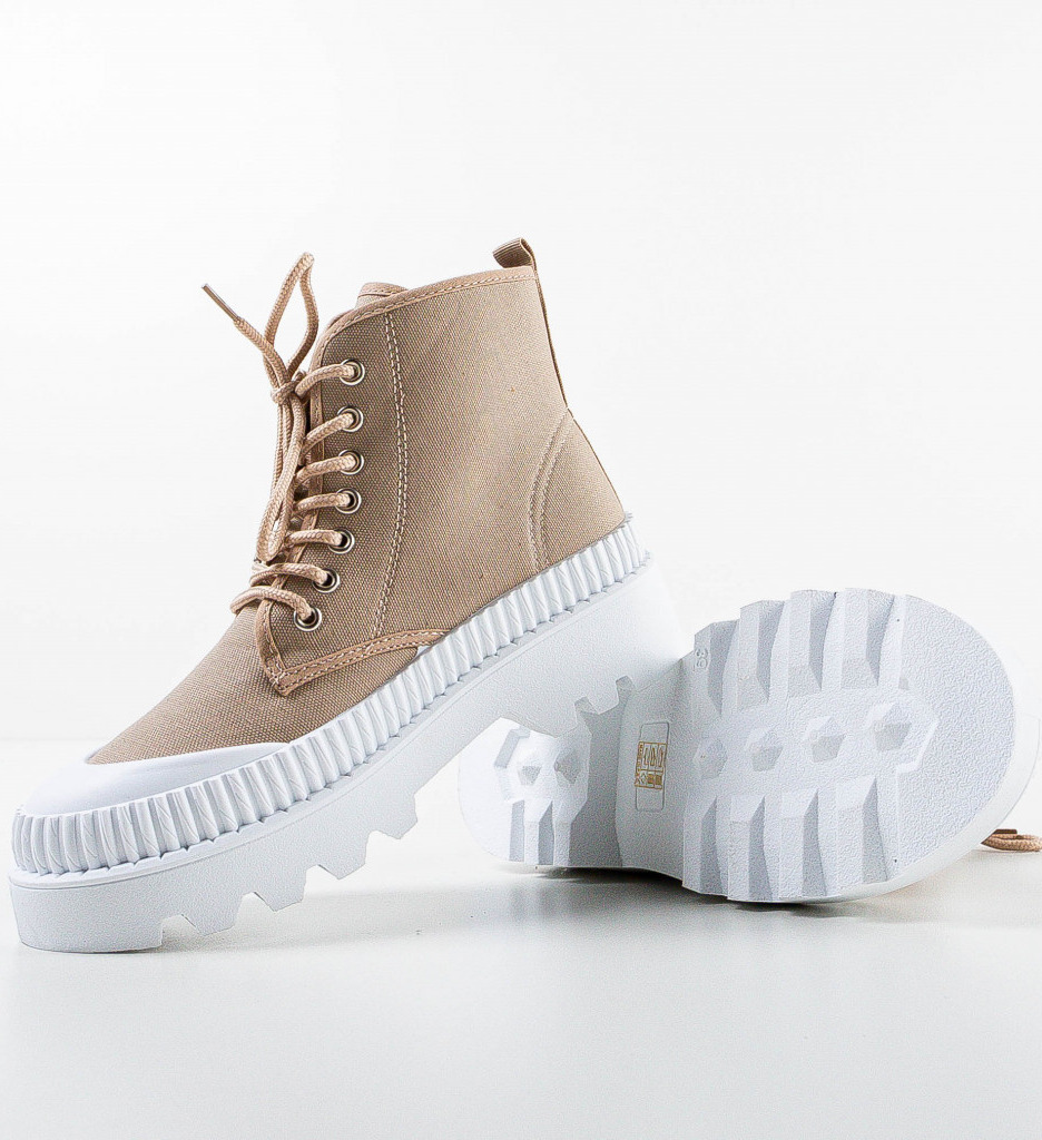 Ghete Elicia Khaki | Stil și Confort - imagine 6