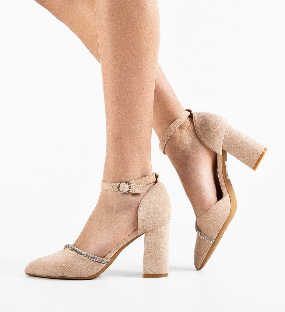Pantofi Dem Bej 2 - Eleganță și Confort