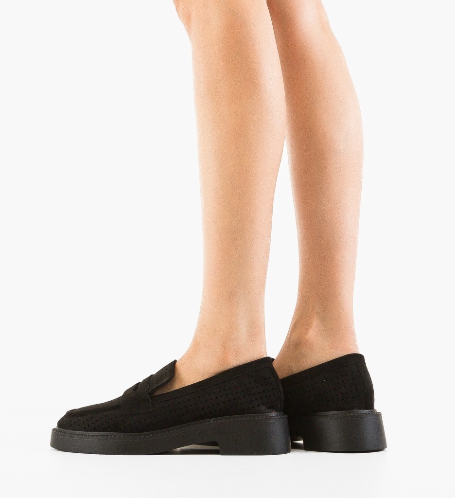 Pantofi Casual Rehid Negri - Confort și Stil - imagine 2