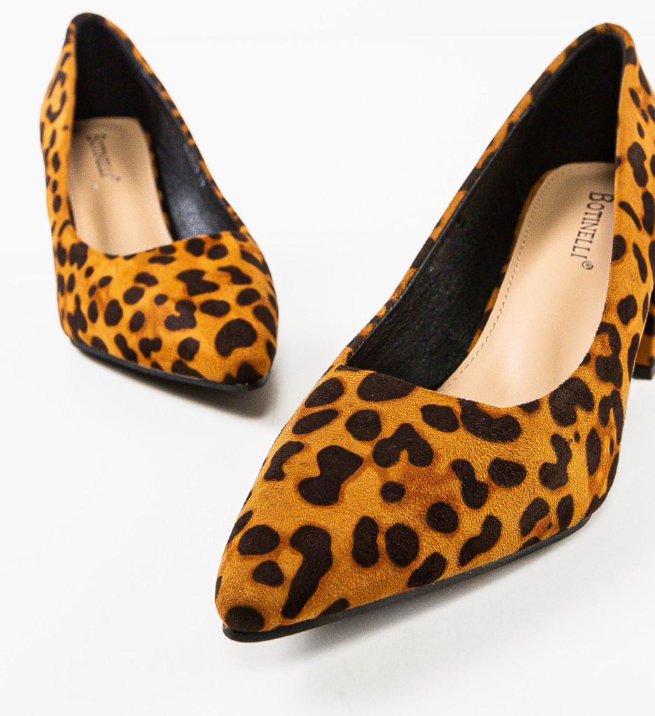 Pantofi Adria Animal Print | Stil și Eleganță - imagine 6