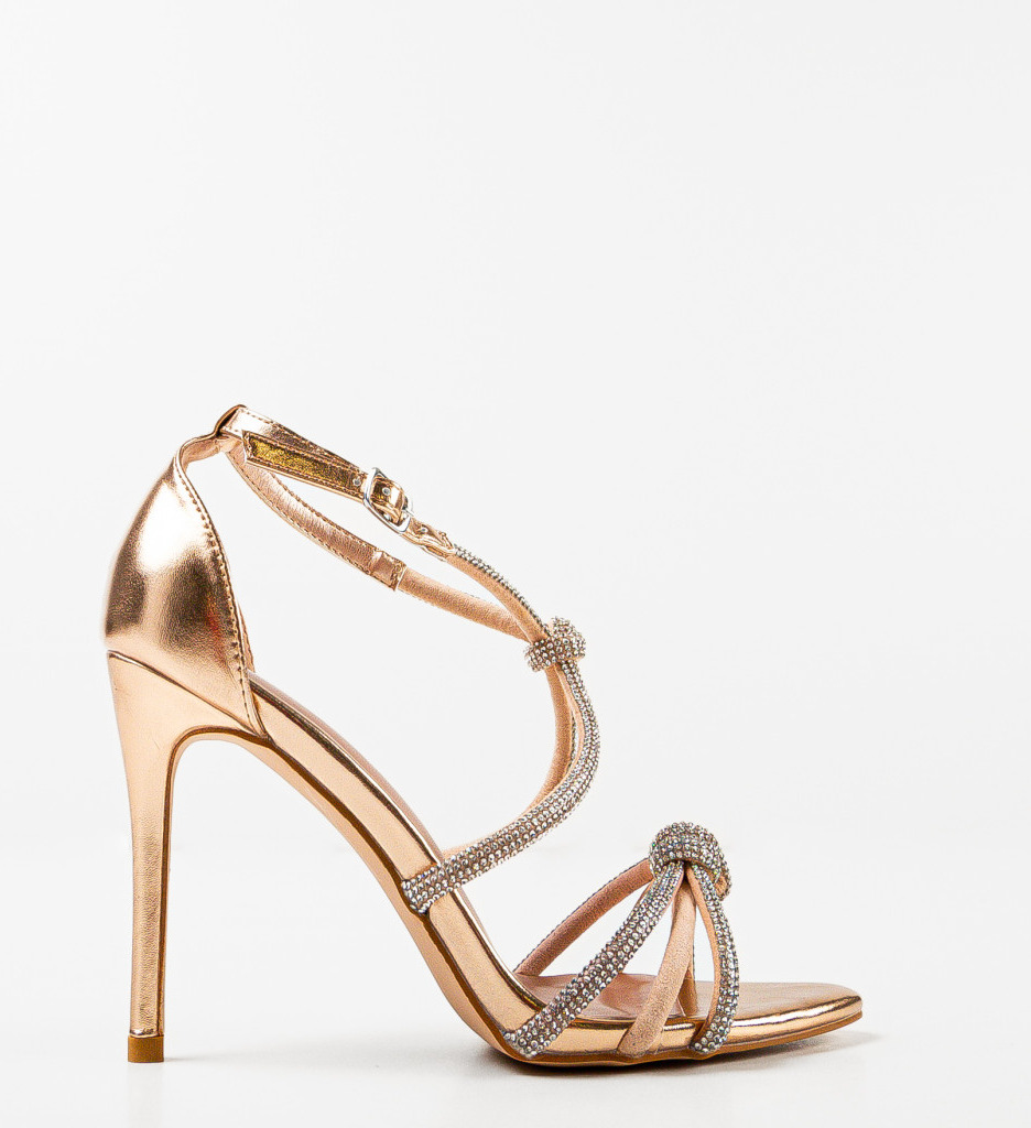 Sandale cu Toc Roze | Eleganță Modernă - imagine 5