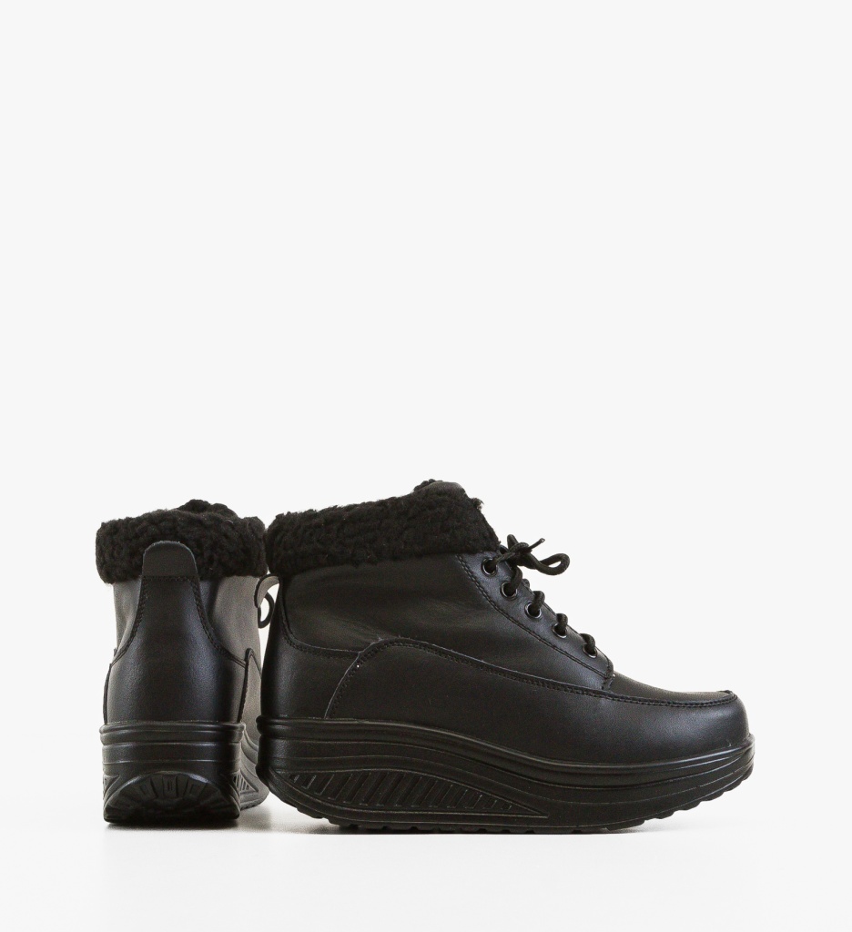 Pantofi Casual Blind Negri - Eleganță și Confort - imagine 5