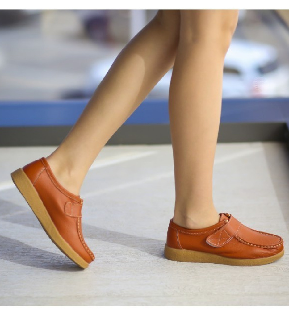 Pantofi Casual Monta Portocalii - Confort și Stil - imagine 2