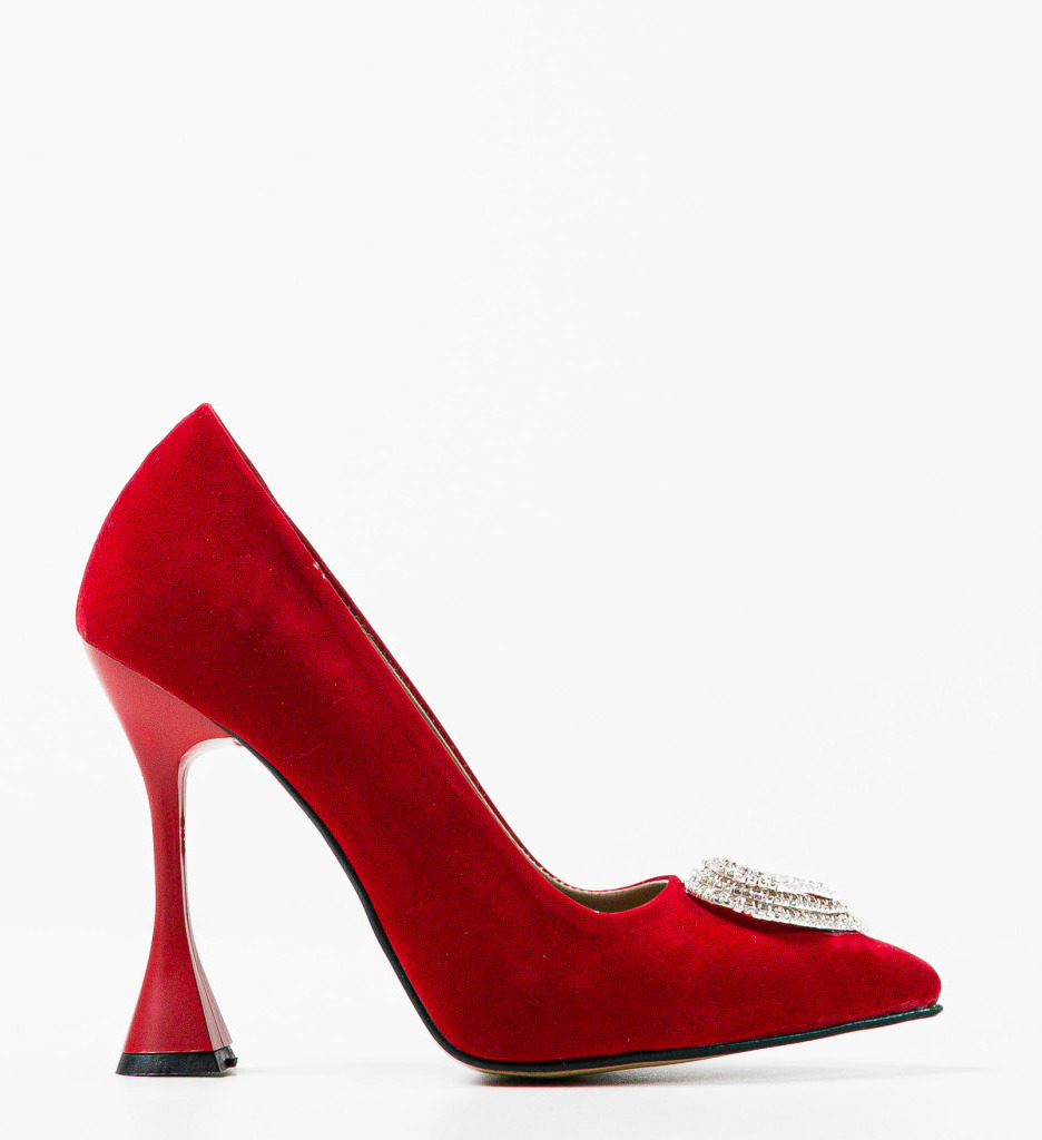 Pantofi Myhear Rosii - Eleganță și Stil - imagine 4