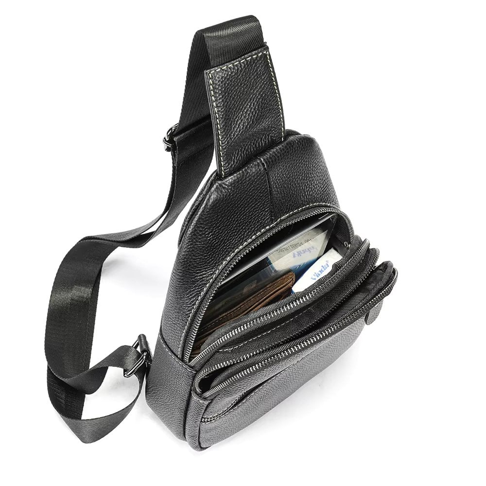 Geantă Piele Delis pentru Bărbați | Eleganță Practică - imagine 5