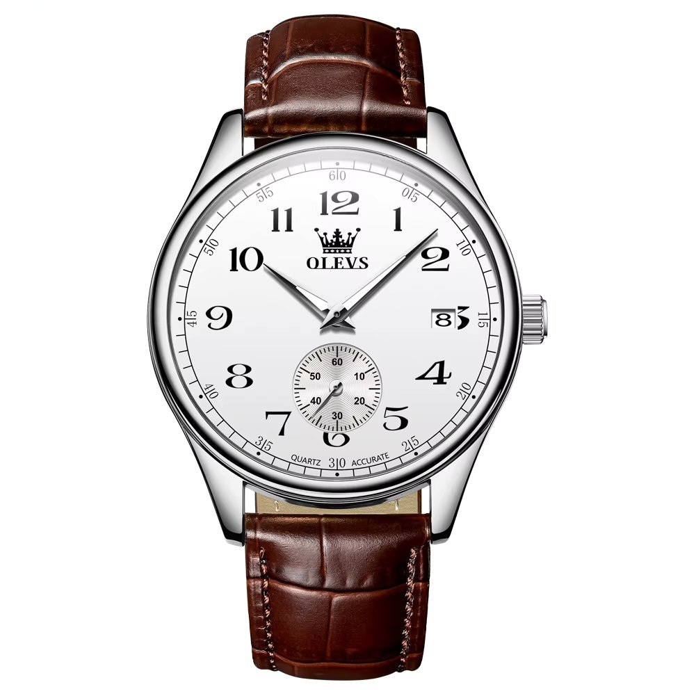 Ceas Barbatesc Olevs CS1942 Piele Maro