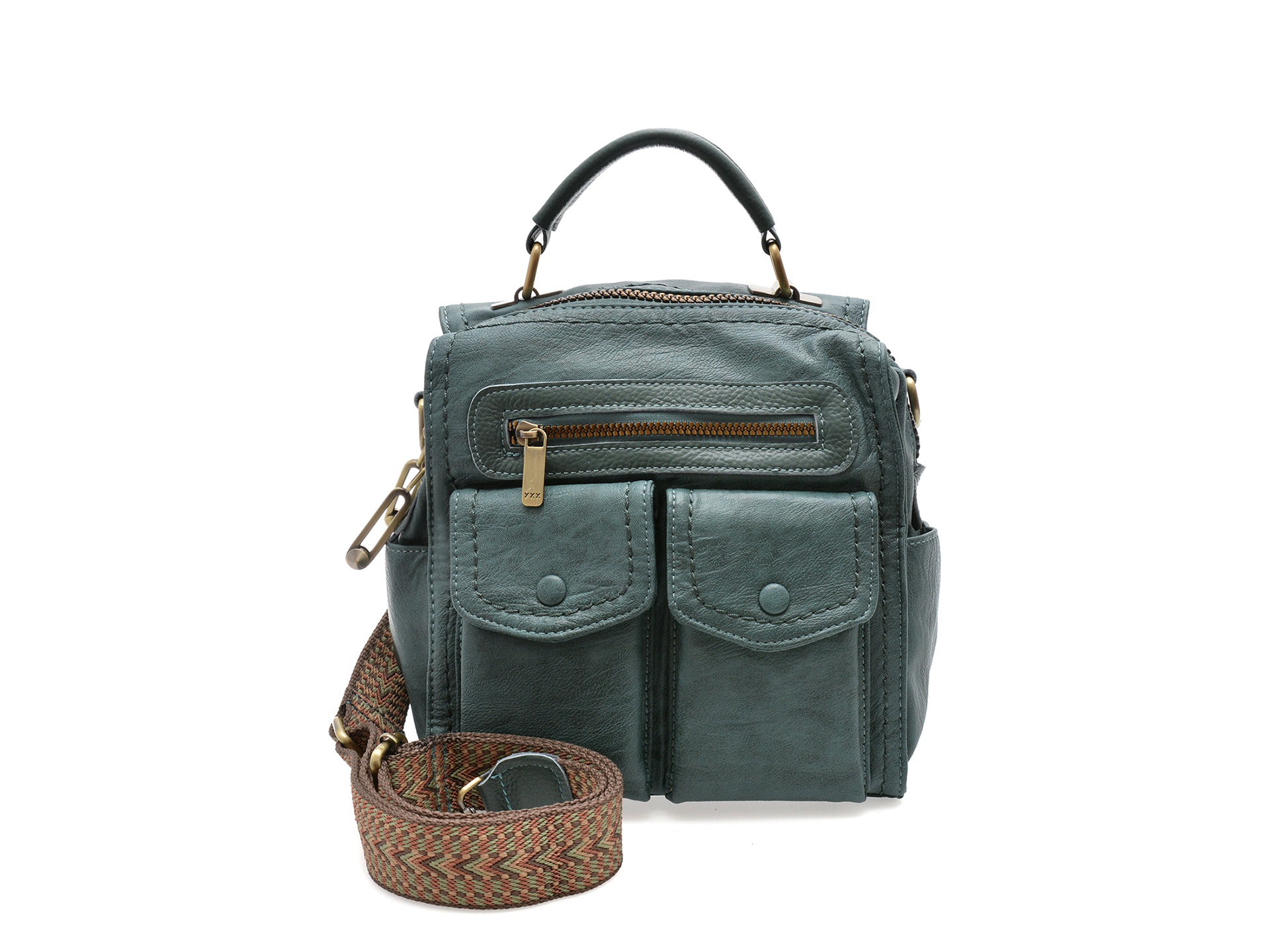 Geanta GRYXX Albastra din Piele Ecologică