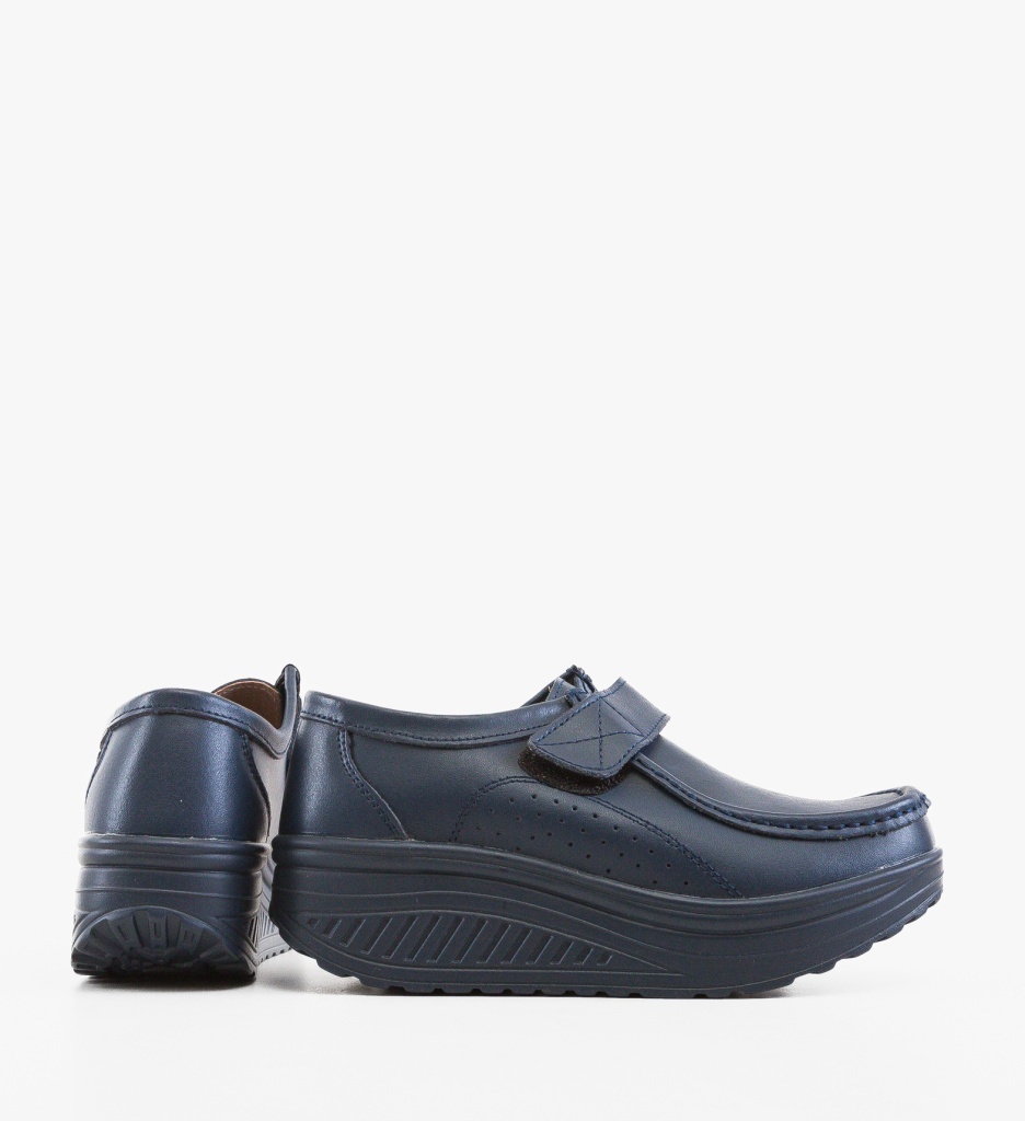 Pantofi Casual Utre Bleumarin Confortabili - imagine 2