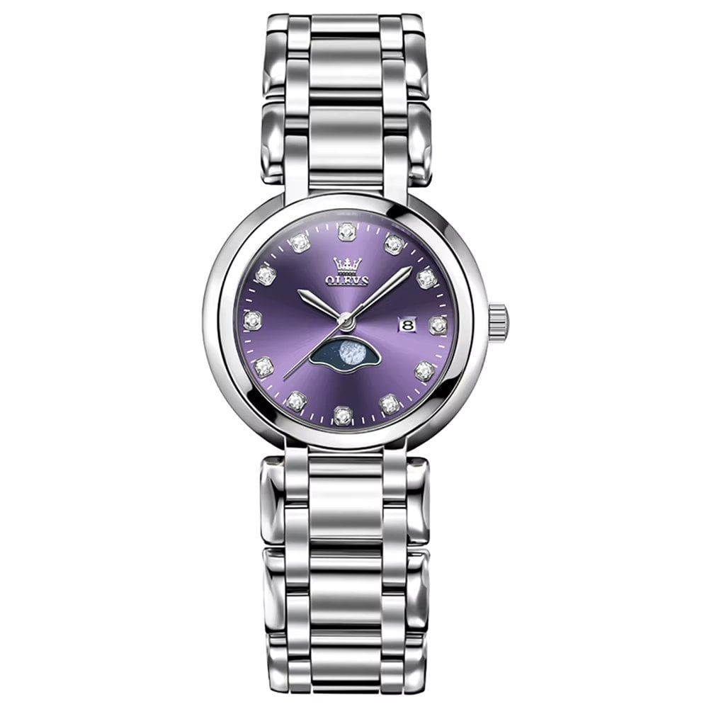 Olevs CS1950 - Ceas Elegant Dama cu Cadran Mov