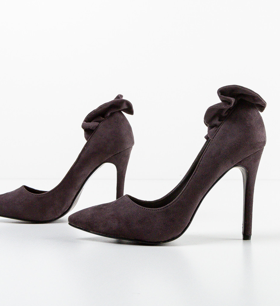 Pantofi Dama Duane Gri - Eleganta si Stil - imagine 4