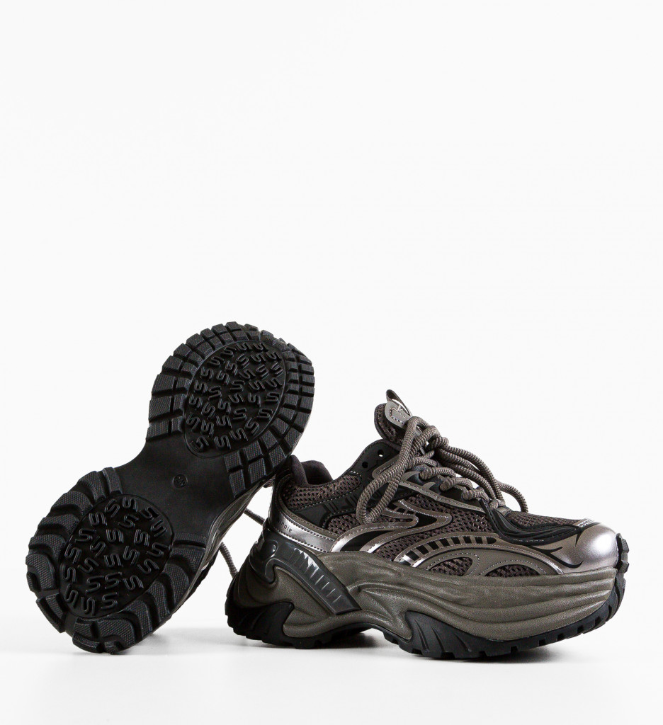 Sneakers Dama Winoie Gri - Confort și Stil - imagine 5