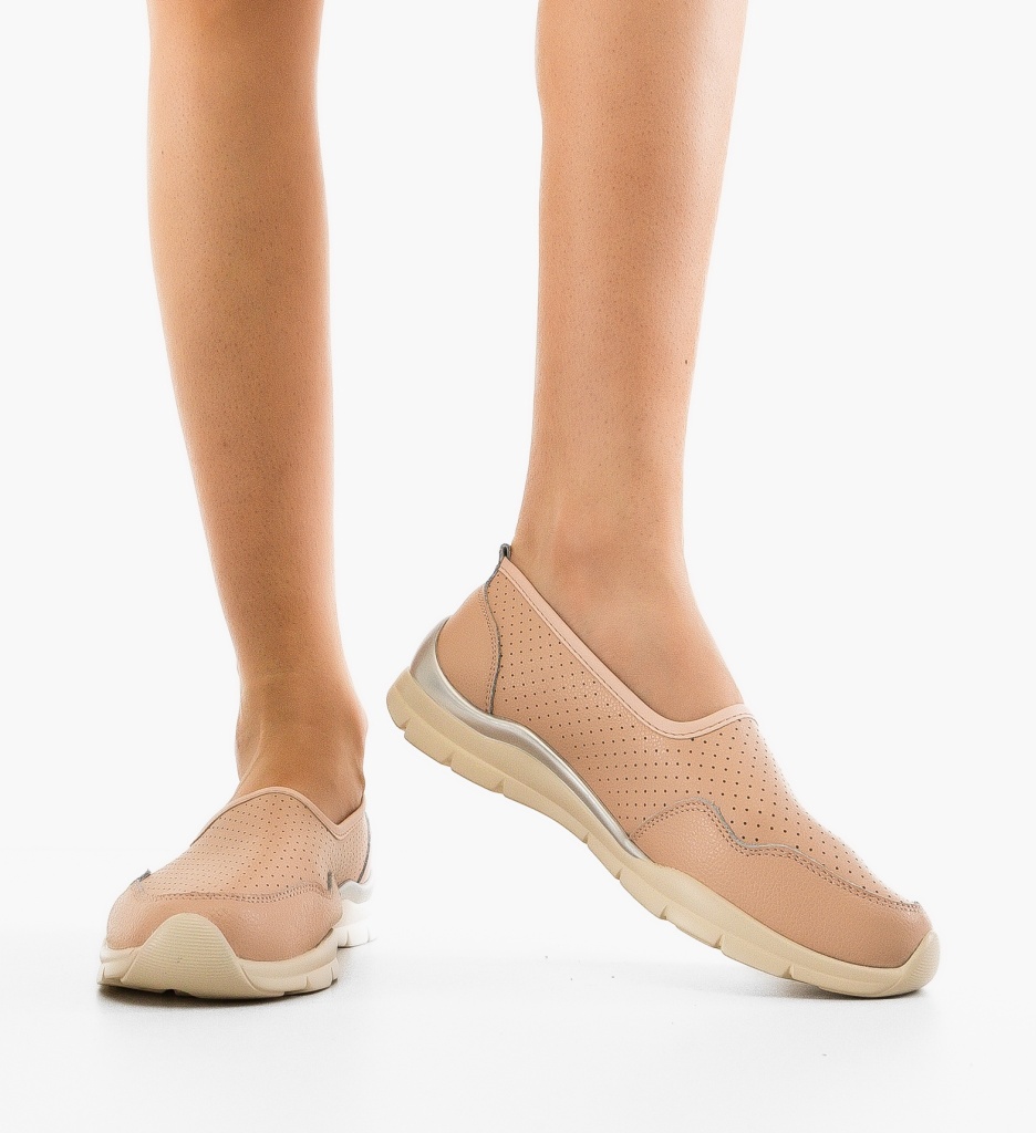 Pantofi Casual Dama Roz - Confort și Stil Zilnic - imagine 2