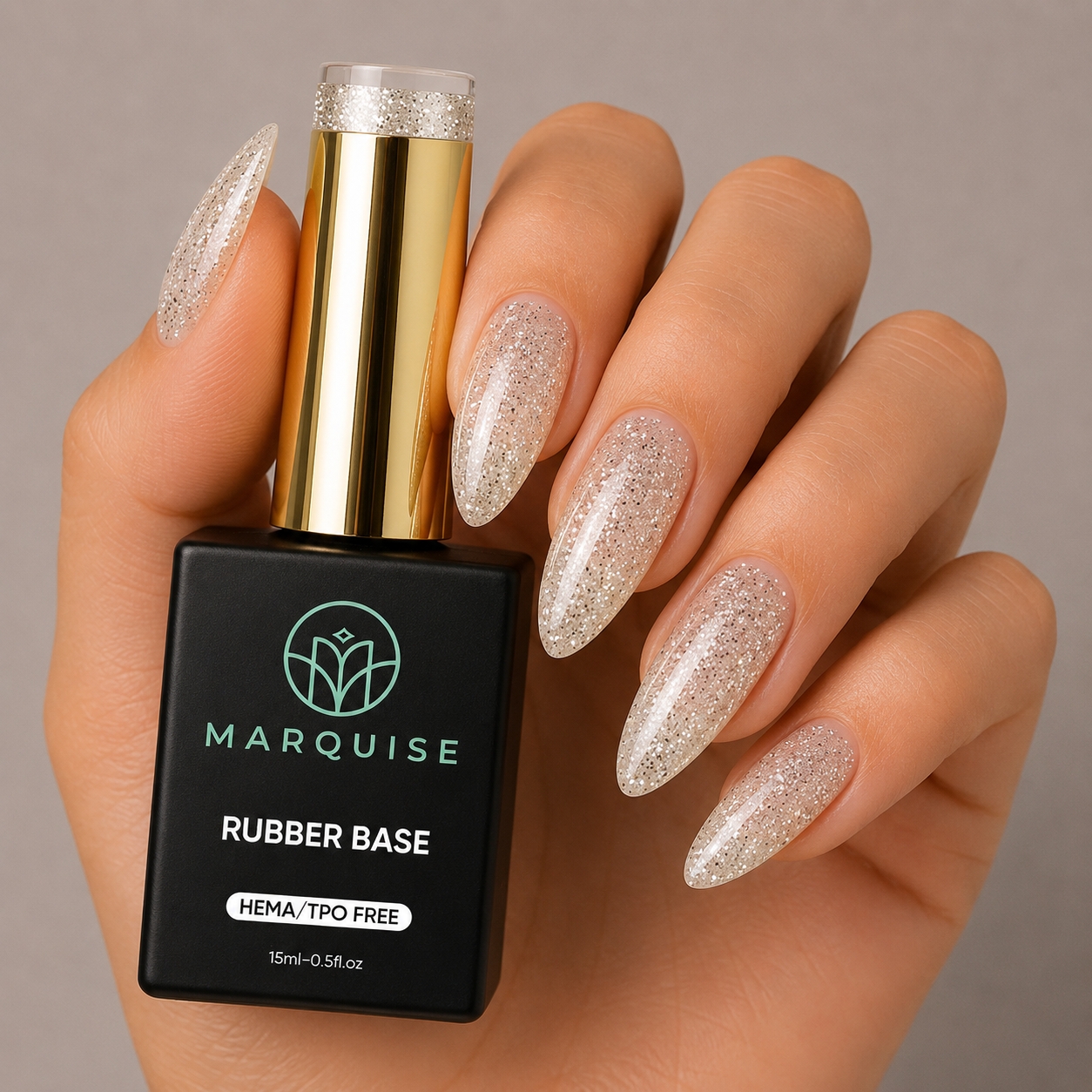 Rubber Base HEMA Free Picadili Shimmer 15ml - imagine 2
