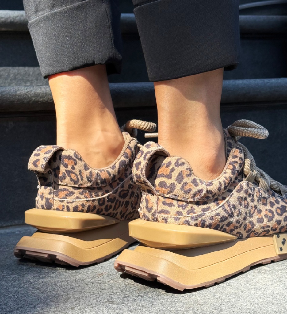 Sneakers Dama Merle Print | Stil Unic - imagine 3