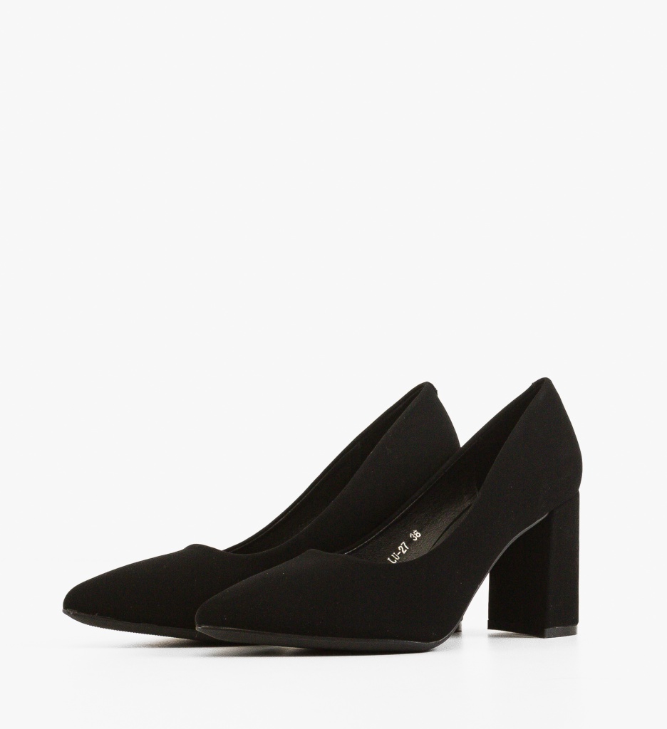 Pantofi Dama Gyny Negri cu Toc Eleganți - imagine 6