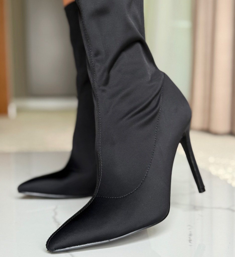 Botine Dama Jacza Negre - Eleganță și Confort - imagine 2